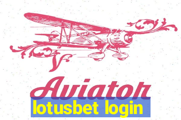 lotusbet login